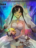 Load image into Gallery viewer, *CUSTOM* Elesa Bride Dress Marriage Waifu Handmade Textured Art TCGKITTEN