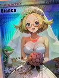 Load image into Gallery viewer, *CUSTOM* Bianca Bride Dress Marriage Waifu Handmade Textured Art TCGKITTEN