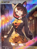 Load image into Gallery viewer, *CUSTOM* Gloria Trainer Halloween Cosplay Holo Handmade Textured Art TCGKITTEN