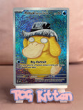 Load image into Gallery viewer, *CUSTOM* Psyduck with Grey Felt Hat Van Gogh Handmade Textured Art TCGKITTEN