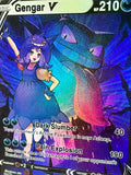 Load image into Gallery viewer, *CUSTOM* Gengar V x Acerola Trainer Gallery Handmade Textured Art TCGKITTEN