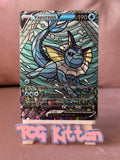 Load image into Gallery viewer, *CUSTOM* Eeveelution Stained Glass Set V2 Handmade Holo-Textured Art TCGKITTEN