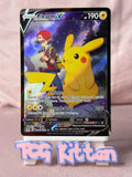 Load image into Gallery viewer, Pikachu V TG16/TG30 Lost Origin Trainer Gallery Ultra Rare TCGKITTEN