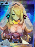 Load image into Gallery viewer, *CUSTOM* Cynthia Bride Dress Marriage Waifu Handmade Textured Art TCGKITTEN