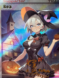 Load image into Gallery viewer, *CUSTOM* Bea Trainer Halloween Cosplay Holo Handmade Textured Art TCGKITTEN