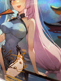 Load image into Gallery viewer, *CUSTOM* Iono Card Waifu Fan Gift Art Pokemon Card Textured Holo TCGKITTEN