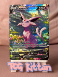 Load image into Gallery viewer, *CUSTOM* Espeon V 009/009 YB Subian Yigao Ed. Handmade Textured Art TCGKITTEN