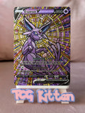 Load image into Gallery viewer, *CUSTOM* Eeveelution Stained Glass Set V2 Handmade Holo-Textured Art TCGKITTEN