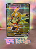Load image into Gallery viewer, *CUSTOM* Libre Pikachu Cosplay Series Poncho Handmade Holo Art TCGKITTEN
