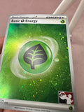 Load image into Gallery viewer, *3 Swirls* Basic Grass Energy sve009 Play! Pokemon Stamped Foil Promo TCGKITTEN