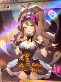 Load image into Gallery viewer, *CUSTOM* Hilda Trainer Halloween Cosplay Holo Handmade Textured Art TCGKITTEN