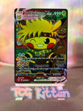 Load image into Gallery viewer, *CUSTOM* Joseph Joestar Pikachu Cosplay Series Poncho Handmade Holo TCGKITTEN