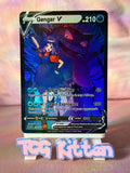 Load image into Gallery viewer, *CUSTOM* Gengar V x Acerola Trainer Gallery Handmade Textured Art TCGKITTEN