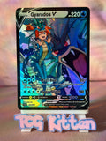 Load image into Gallery viewer, *CUSTOM* Gyarados V x Misty Trainer Gallery Handmade Textured Art TCGKITTEN