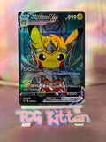 Load image into Gallery viewer, *CUSTOM* Seiya Pikachu Cosplay Series Poncho Handmade Holo Art TCGKITTEN