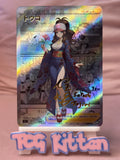 Load image into Gallery viewer, *CUSTOM* Hilda Trainer Kimono Manga Holo Handmade Textured Art TCGKITTEN